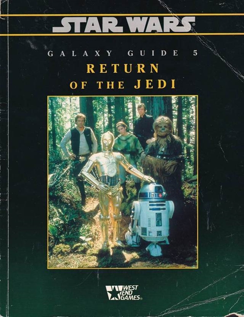 Star Wars D6 - Galaxy Guide 5 - Return of the Jedi (B Grade) (Genbrug)
